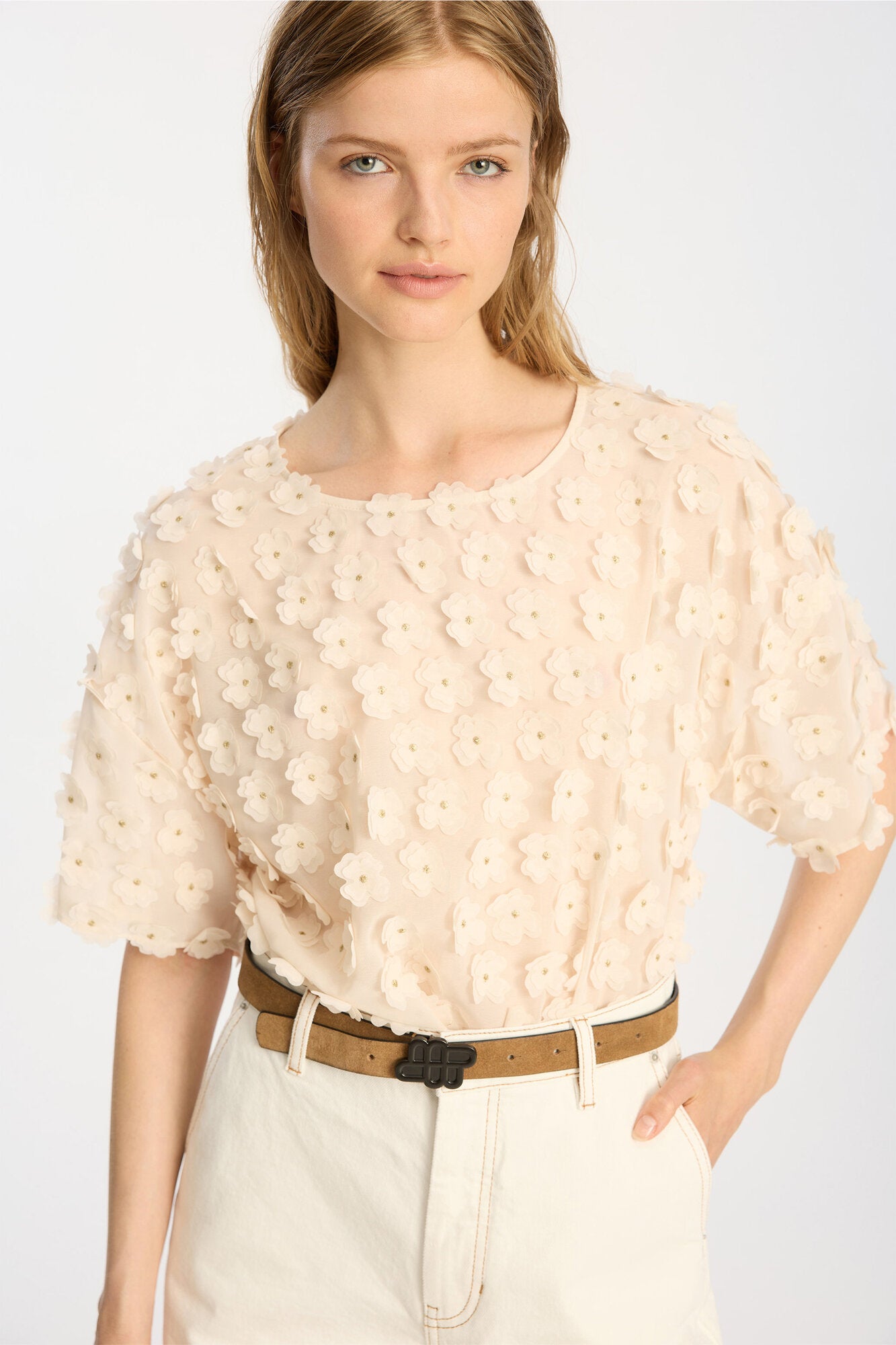 Bossi top - creme